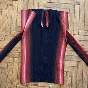 Issey Miyake Button-Up Blouse